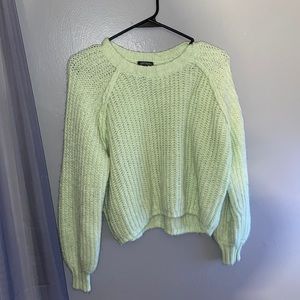 Soft knit cropped sweater